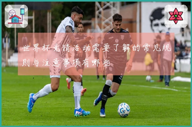 世界杯竞猜活动需要了解的常见规则与注意事项有哪些