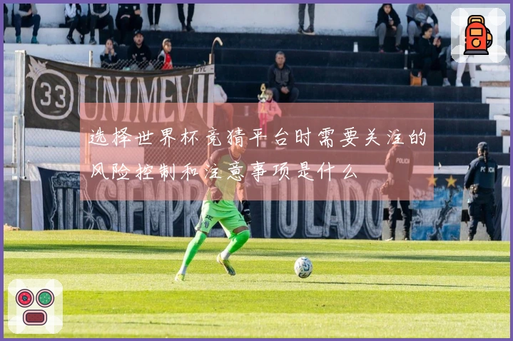 选择世界杯竞猜平台时需要关注的风险控制和注意事项是什么
